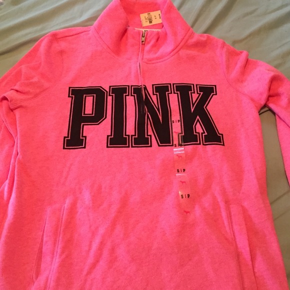 Vs Pink half zip