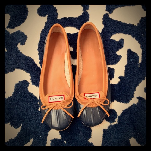Authentic HUNTER Wellington Ballerina Flats US 6