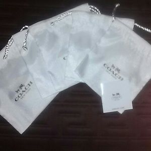 5 Coach Satin Bags