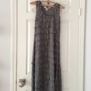 Max Studio ruffled Maxi dress