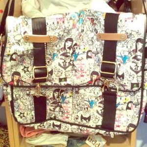 LIKE NEW TOKIDOKI FOR LESPORTSAC MESSENGER BAG