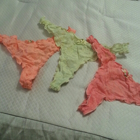 Bundle Victorias Secret Angels stretch Lace Thong