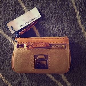 Dooney & Bourke leather coin purse