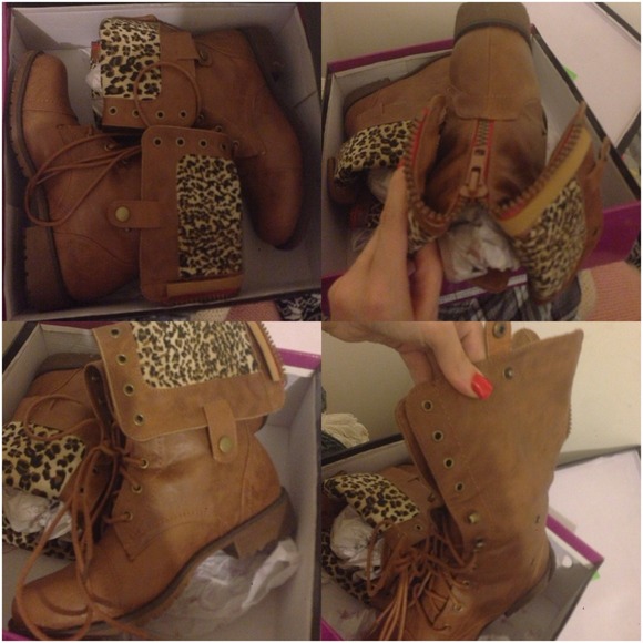 Leopard Boots - Picture 3 of 4