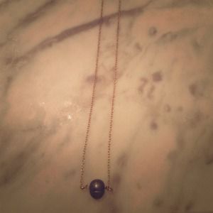 Gorg black pearl necklace