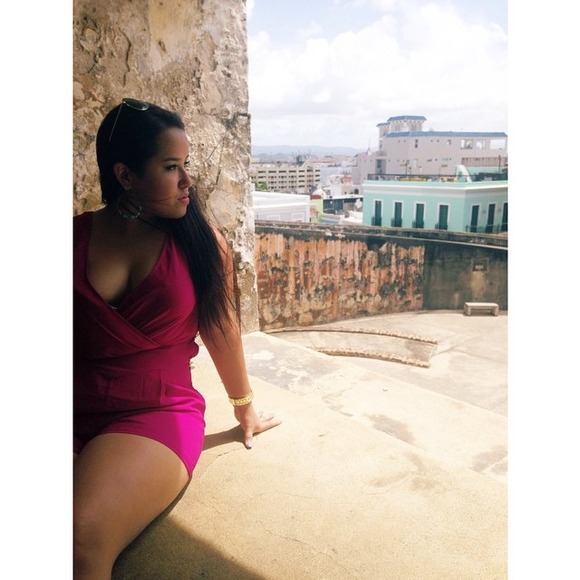 magenta romper! - Picture 4 of 5