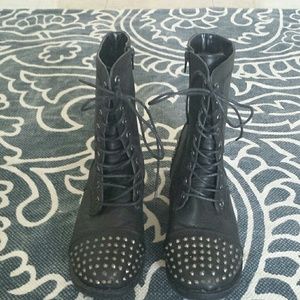 Studded boots