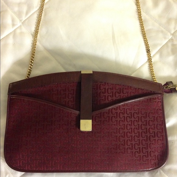 Charles Jourdan Vintage 1970's clutch Rare!!