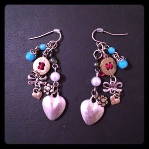 Buckle Mixed Dangle Earrings