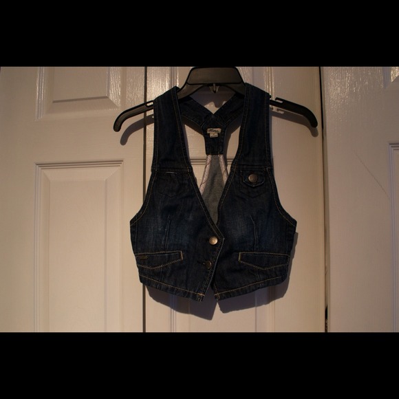 Denim vest