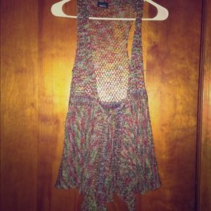 Cute rue21 front tie cardigan