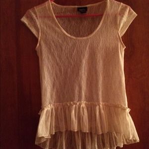 Cute high low top