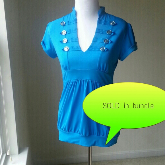 Hearts Soul electric blue shirt!