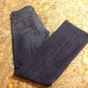 7 for all mankind boot cut jeans