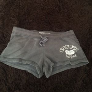 Grey Abercrombie lounging shorts