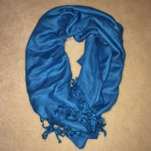 Blue scarf