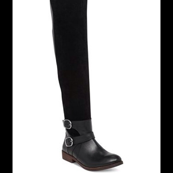 Lucky Brand Boots - Lucky brand over the knee black boots