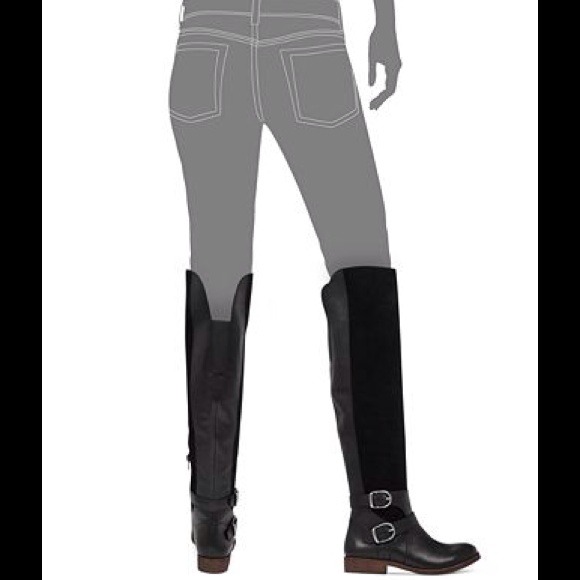 Lucky brand over the knee black boots - Picture 4 of 4