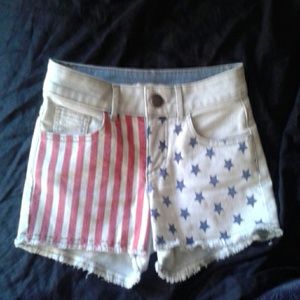 American Flag Shorts