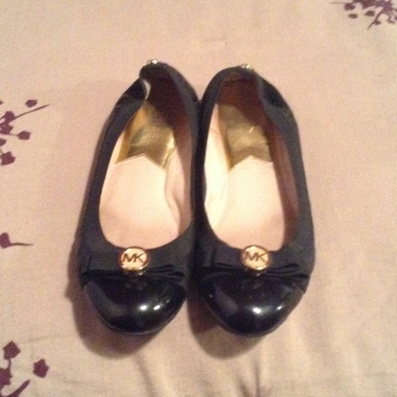 Michael Kors Black Flats