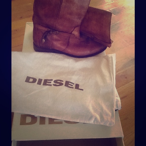 Diesel Boots - Diesel Leather boots