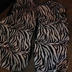 Zebra Print Car Seat Covers 💖💕