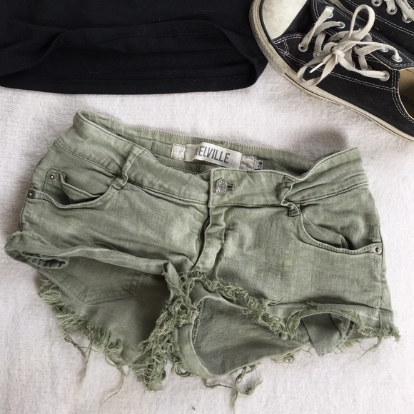 Brandy Melville Pants - Brandy green shorts