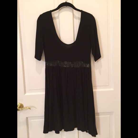 🔻REDUCED🔻Black Lace Cut Out Dress
