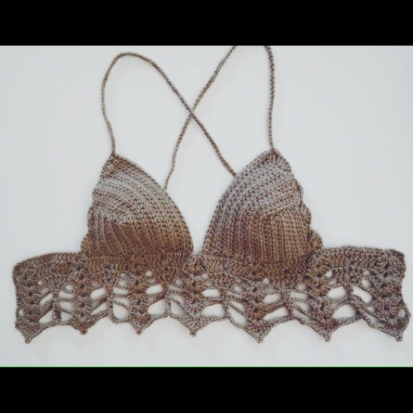 Crochet halter top