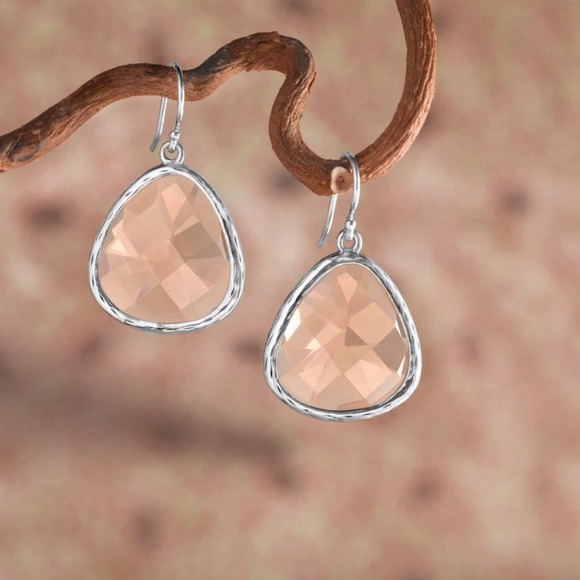 Silpada Pink Ablaze Earrings