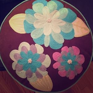 PB Teen round throw pillow