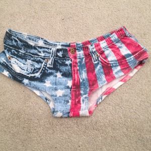 American Flag cheeky/boyshorts undies!