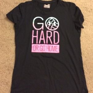 Under armour volleyball tee