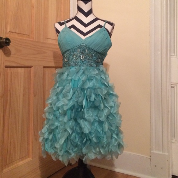 Seafoam cocktail dress