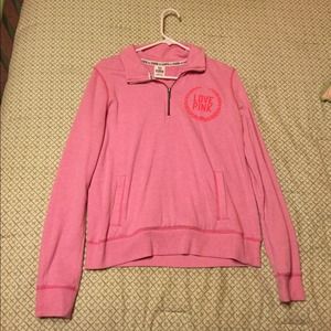 Victoria's Secret PINK Half Zip Jacket