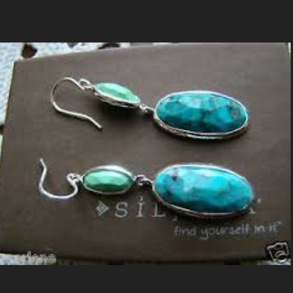 Silpada Magnesite Dangle Earrings