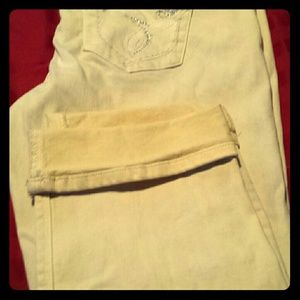 Yellow Capri like brand new