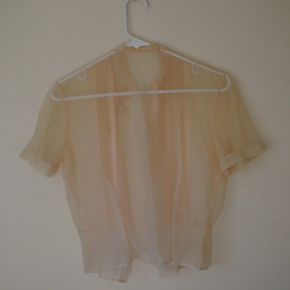 Tops - NUDE MESH TOP Tops - NUDE MESH TOP