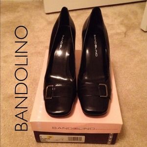 Bandolino Heels w/Buckle Detail