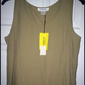 Citron women's silk blouse