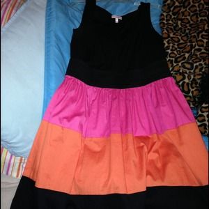 Large colorful long dress