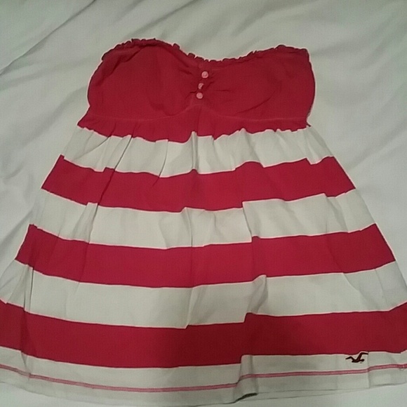 Hollister strapless top