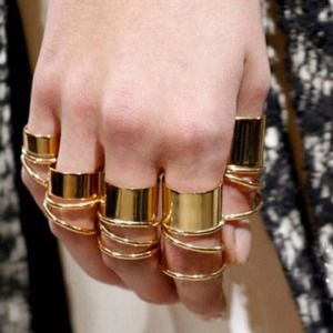 🆕✨Gold finger rings! ✨ NWOT SOLD!