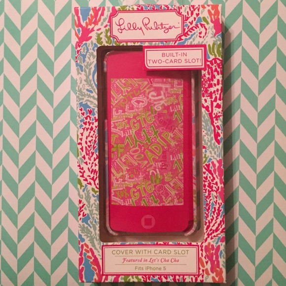 Lilly Pulitzer iPhone 5/5s case w/card slot