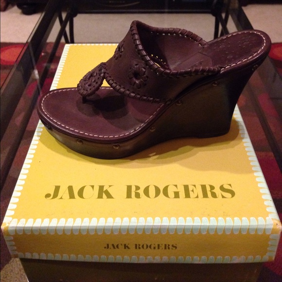 Jack Rogers Shoes - REDUCED!!! Jack Rogers Wedge Sandals - Size 6