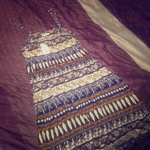 Tribal print dress