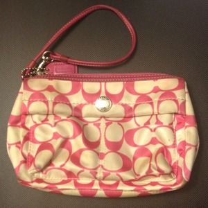 Coach wristlet