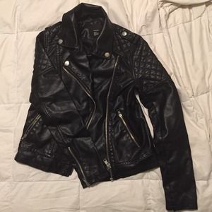 Leather jacket
