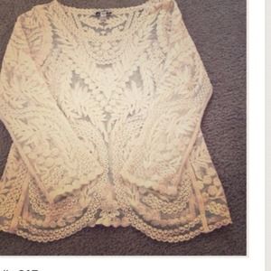 White Lace Top