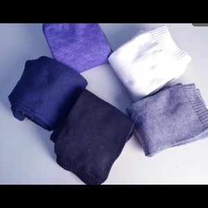 Over the knee thigh high cotton stockings